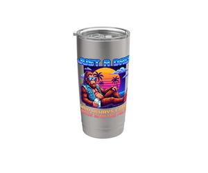 Solo un papà che è sempre tornato con il latte Bigfoot Papa Bicchiere termico in acciaio inox doppia parete