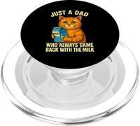 Solo un papà che è sempre tornato con il latte PopSockets PopGrip per MagSafe