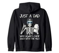 Solo Un papà Che è Sempre tornato con Il Padre del Latte Felpa con Cappuccio