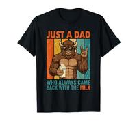 Solo Un papà Che è Sempre tornato con The Milk Bison Papa Maglietta