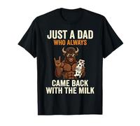 Solo Un papà Che è Sempre tornato con The Milk Bison Papa Maglietta