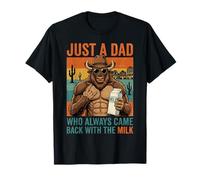 Solo Un papà Che è Sempre tornato con The Milk Bison Papa Maglietta