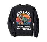 Solo Un papà Che è tornato con Snack Dino Felpa