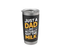 Solo un papà che ha effettivamente ottenuto la genitorialità della paternità del latte Bicchiere termico in acciaio inox doppia parete
