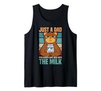 Solo un papà che tornava sempre con The Milk Funny Bear Canotta