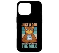 Solo un papà che tornava sempre con The Milk Funny Bear Custodia per iPhone 16 Pro