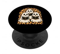 Solo un piccolo fantasma che legge un libro PopSockets PopGrip Adesivo