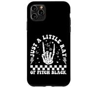 Solo un piccolo raggio di pece Black Goth Halloween Gothic Witch Custodia per iPhone 11 Pro Max