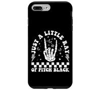 Solo un piccolo raggio di pece Black Goth Halloween Gothic Witch Custodia per iPhone 7 Plus/8 Plus