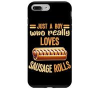 Solo un ragazzo che ama davvero il mangiatore di cibo per amanti degli involtini di salsiccia Custodia per iPhone 7 Plus/8 Plus