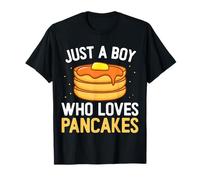 Solo un ragazzo che ama gli amanti della colazione dei pancake Maglietta