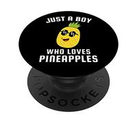 Solo un ragazzo che ama gli ananas PopSockets PopGrip Adesivo