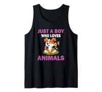 Solo Un Ragazzo Che AMA Gli Animali Ragazzi Canotta