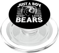 Solo un ragazzo che ama gli orsi PopSockets PopGrip per MagSafe