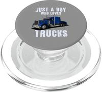 Solo un ragazzo che ama i camion PopSockets PopGrip per MagSafe