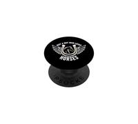 Solo un ragazzo che ama i cavalli PopSockets PopGrip Adesivo