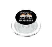 Solo un ragazzo che ama i criceti PopSockets PopGrip per MagSafe