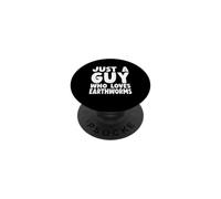 Solo un ragazzo che ama i lombrichi PopSockets PopGrip Adesivo