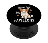 Solo un ragazzo che ama i papillon PopSockets PopGrip Adesivo