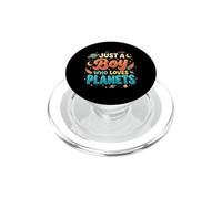Solo un ragazzo che ama i pianeti Sistema solare Astronomia Spazio PopSockets PopGrip per MagSafe