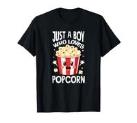 Solo Un Ragazzo Che AMA i Popcorn Film Carino Maglietta
