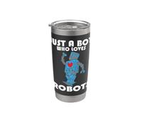 Solo un ragazzo che ama i robot, Robot Bicchiere termico in acciaio inox doppia parete