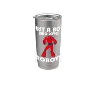 Solo un ragazzo che ama i robot, Robot Bicchiere termico in acciaio inox doppia parete