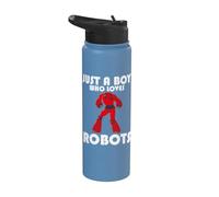 Solo un ragazzo che ama i robot, Robot Stainless Steel Insulated Water Bottle