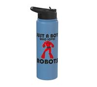Solo un ragazzo che ama i robot, Robot Stainless Steel Insulated Water Bottle
