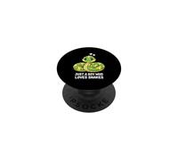 Solo un ragazzo che ama i serpenti PopSockets PopGrip Adesivo