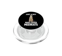 Solo un ragazzo che ama i suricati PopSockets PopGrip per MagSafe