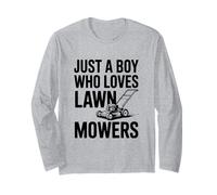 Solo Un Ragazzo Che AMA i Tosaerba Maglia a Manica