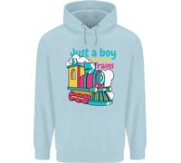 Solo Un Ragazzo Che Ama I Treni Spotter Motore Felpa Per Bambini