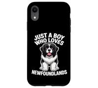 Solo un ragazzo che ama il cane di Terranova Custodia per iPhone XR