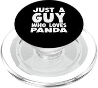 Solo un ragazzo che ama il panda PopSockets PopGrip per MagSafe