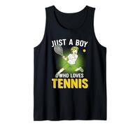 Solo Un Ragazzo Che AMA Il Tennis Stile Divertente Canotta