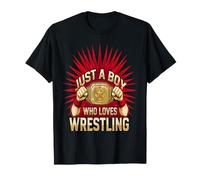 Solo Un Ragazzo Che AMA Il Wrestling Maglietta