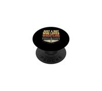 Solo un ragazzo che ama il wrestling PopSockets PopGrip Adesivo
