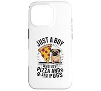 Solo un ragazzo che ama la pizza e i carlini Custodia per iPhone 16 Pro