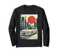Solo Un Ragazzo Che AMA Le Auto JDM Maglia a Manica