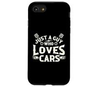 Solo un ragazzo che ama le auto - Macchina da corsa Muscle Car Guy Custodia per iPhone SE (2020) / 7/8
