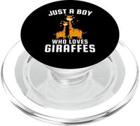 Solo un ragazzo che ama le giraffe PopSockets PopGrip per MagSafe