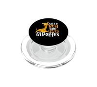 Solo un ragazzo che ama le giraffe PopSockets PopGrip per MagSafe