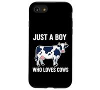 Solo un ragazzo che ama le mucche Custodia per iPhone SE (2020) / 7/8