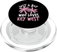 Solo un ragazzo che ama le vacanze a Key West Florida Keys PopSockets PopGrip per MagSafe