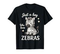 Solo Un Ragazzo Che AMA Le zebre, Simpatico Puledro Maglietta
