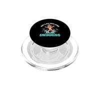 Solo un ragazzo che ama nuotare PopSockets PopGrip per MagSafe