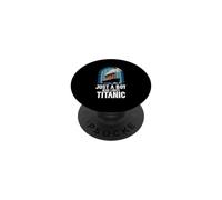 Solo un ragazzo che ama Titanic RMS Titanic Ship Icebearg PopSockets PopGrip Adesivo