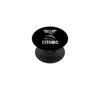 Solo un ragazzo che ama Titanic RMS Titanic Ship Icebearg PopSockets PopGrip Adesivo