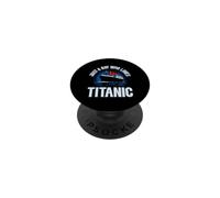 Solo un ragazzo che ama Titanic RMS Titanic Ship Icebearg PopSockets PopGrip Adesivo